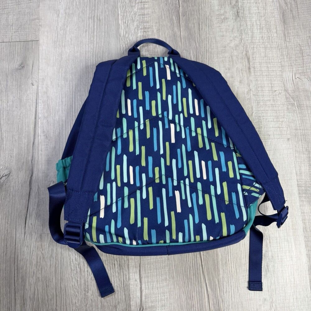 Vera Bradley Katalina Showers Blue Multicolored Medium Backpack School Retired - Picture 5 of 12